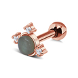 Laborite with CZ Ear Piercing TIP-2813